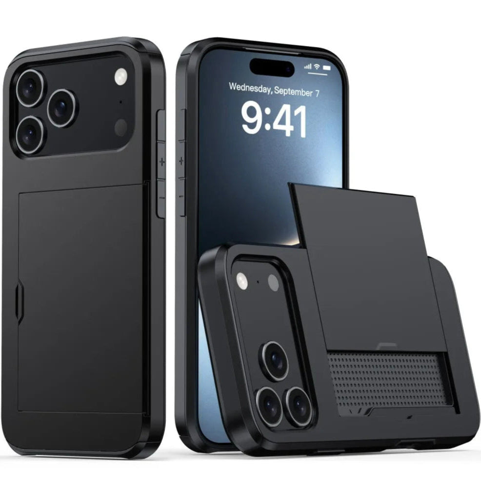 Outdoor Hülle/Case mit Kartenfach für iPhone 17 Pro, 17 Pro Max