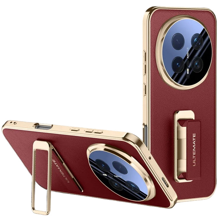 Stoßfeste Hochglanz/Chrom Hülle/Case mit integriertem Ständer für Honor  Magic 8, 8 Pro, 8 Lite