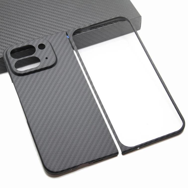 Ultra dünne 0,3mm Carbon Optik Hülle/Case für Google Pixel 9 Pro Fold