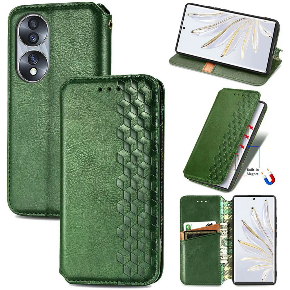 Elegante Kunstleder Magnet Klapp Hülle/Case für Honor