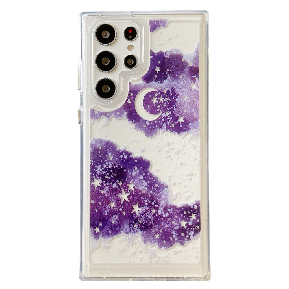 amazon handyhülle Wolken/Mond Motiv Silikon Hülle/Case für Samsung Galaxy
