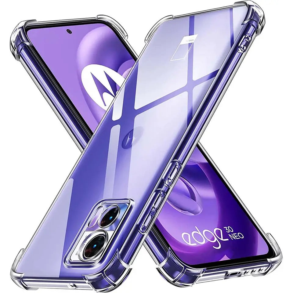 Transparente Airbag Silikon Hülle/Case für Motorola