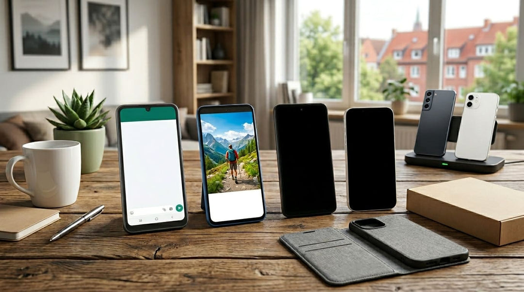 Die besten Smartphones für WhatsApp, YouTube und den Alltag