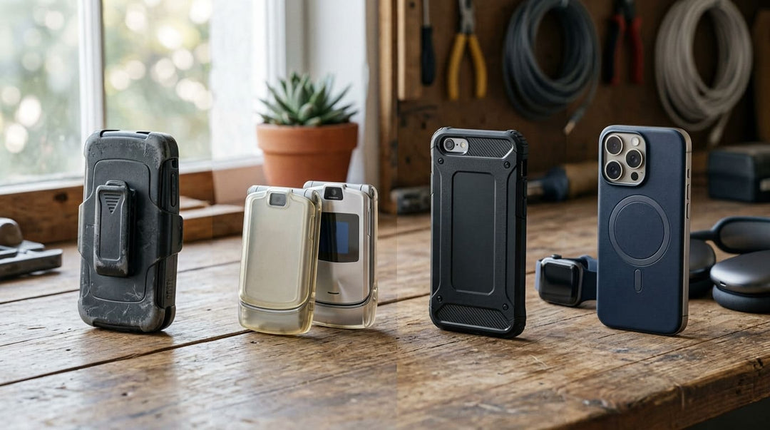 Die Evolution der Smartphone-Hülle: Vom klobigen Schutzpanzer zum Lifestylestatement