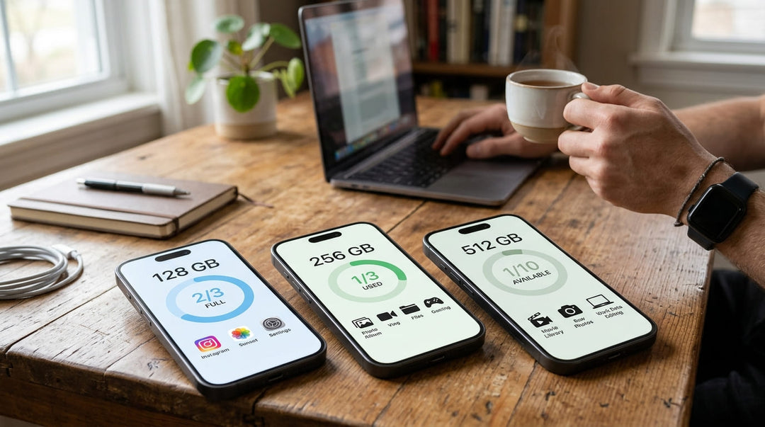 Wie viel Smartphone-Speicher braucht man wirklich? 128 GB, 256 GB oder 512 GB im Vergleich