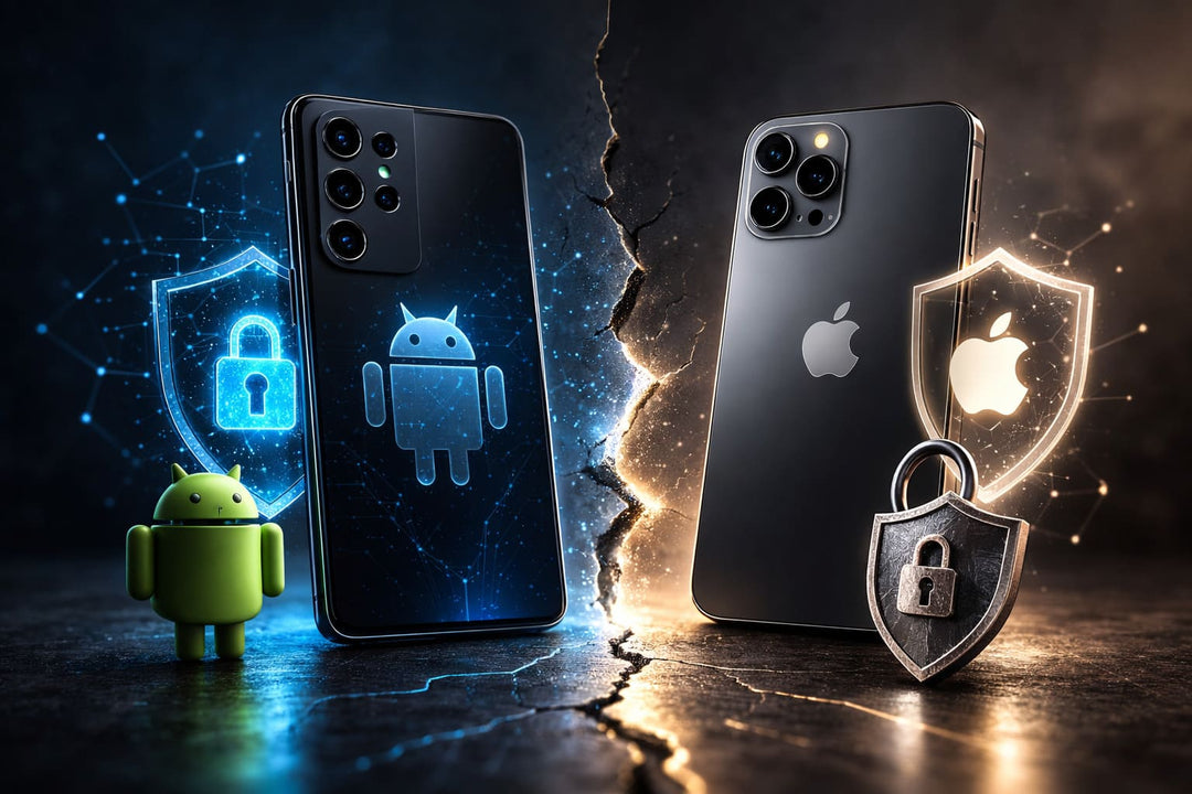 Sicherheitssysteme im Überblick - Android vs iOS
