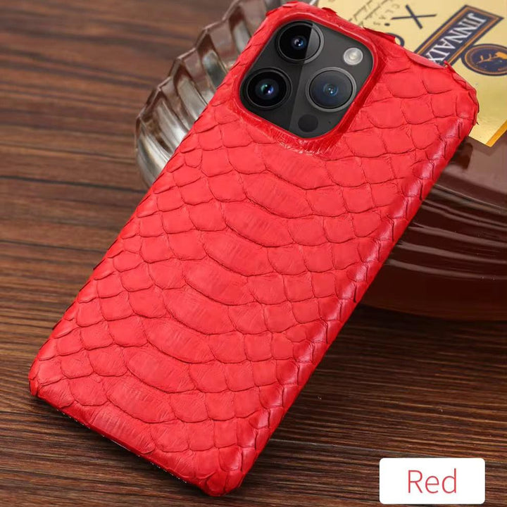 Schlangen-Leder Optik Hülle/Case verschiedene Farben für iPhone 16-Serie | ZITOCASES®