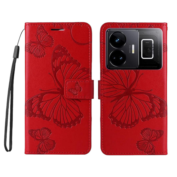 Schmetterling Motiv Kunstleder Klapp Hülle/Flip Case für Realme Narzo-Serie | ZITOCASES®