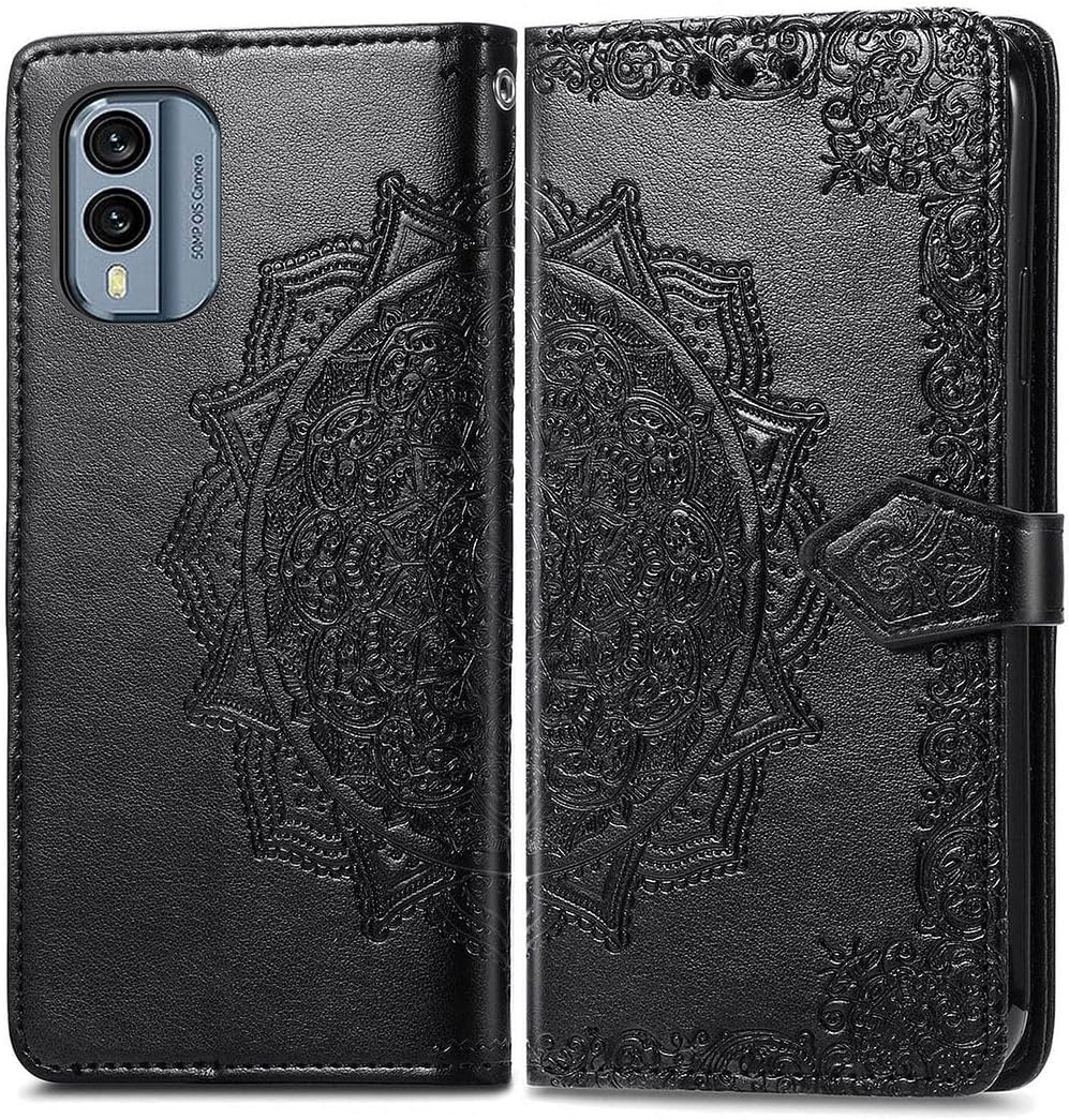 Mandala-Blumen Kunstleder Klapp Hülle/Flip Case für Nokia X30, XR21, XR20, X20, X6, X5, G60, G50, G42, G22, G21, G20, G11, G10, 8.3, 8, 7.2, 7.1, 6.2, 6, 5.4 | ZITOCASES®