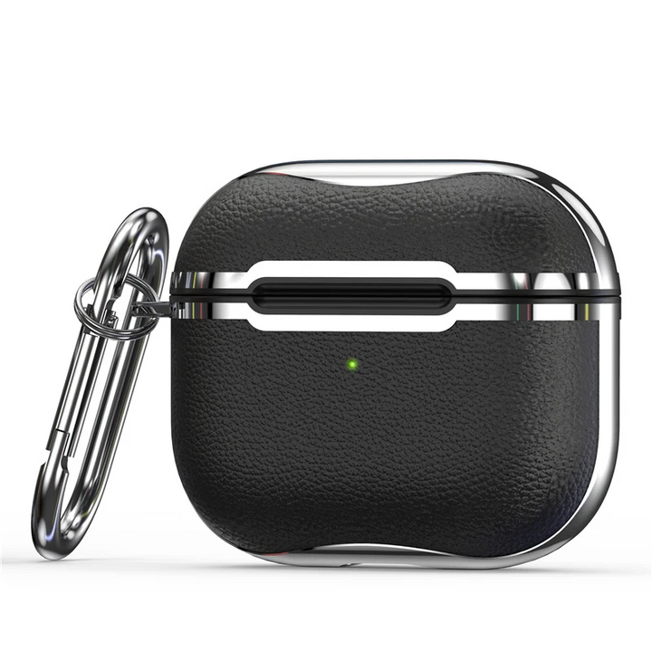 Kunstleder Chrom Akzente Hülle/Case  für AirPods Pro 1, 2 | ZITOCASES®