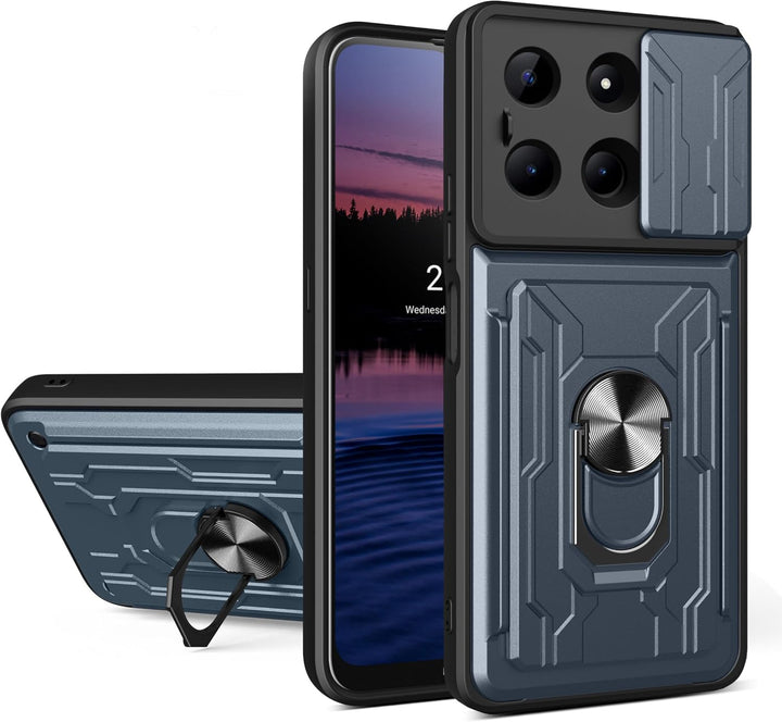 Kamera Schutz Outdoor/Magnet Hülle/Case mit Kartenfach für Xiaomi Poco F5-Serie | ZITOCASES®