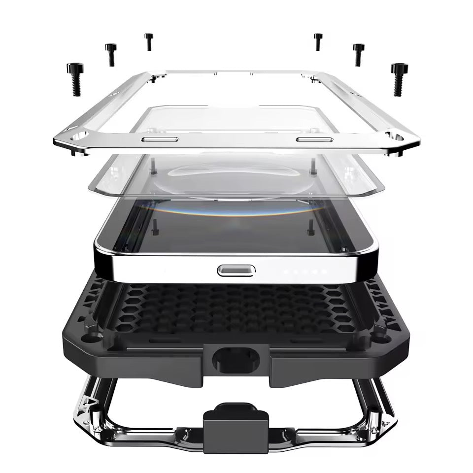 Verschraubbare 360° Aluminium Outdoor Vollschutz Hülle/Case für iPhone 17 | ZITOCASES®