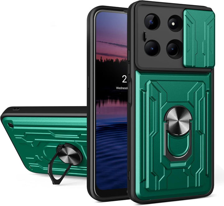 Kamera Schutz Outdoor/Magnet Hülle/Case mit Kartenfach für Xiaomi Redmi Note-Serie | ZITOCASES®