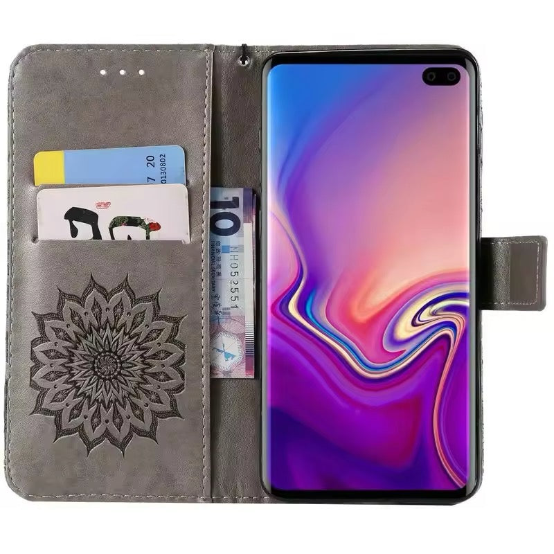 Mandala-Blumen Kunstleder Klapp Hülle/Flip Case für Honor Magic 7, 6, 5, 4-Serie | ZITOCASES®