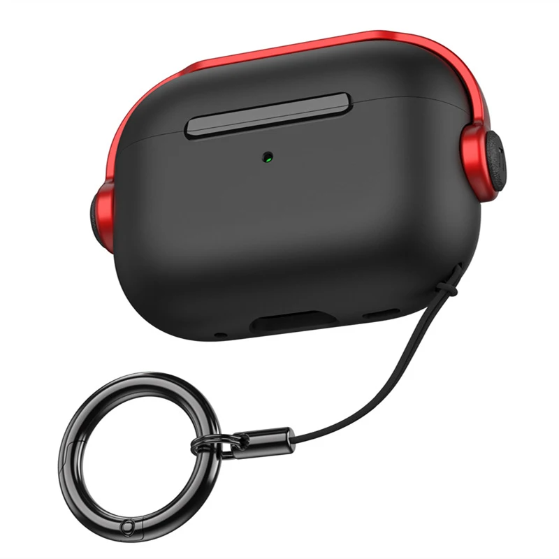 Bunte Plastik Hülle/Case inkl. Sicherheitsbügel für AirPods Pro 1, 2 | ZITOCASES®