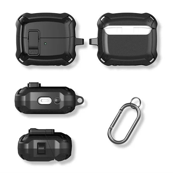 Robuste Outdoor Hülle/Case inkl. Sicherheitsverschluss für Samsung Galaxy Buds 3, 3 Pro | ZITOCASES®