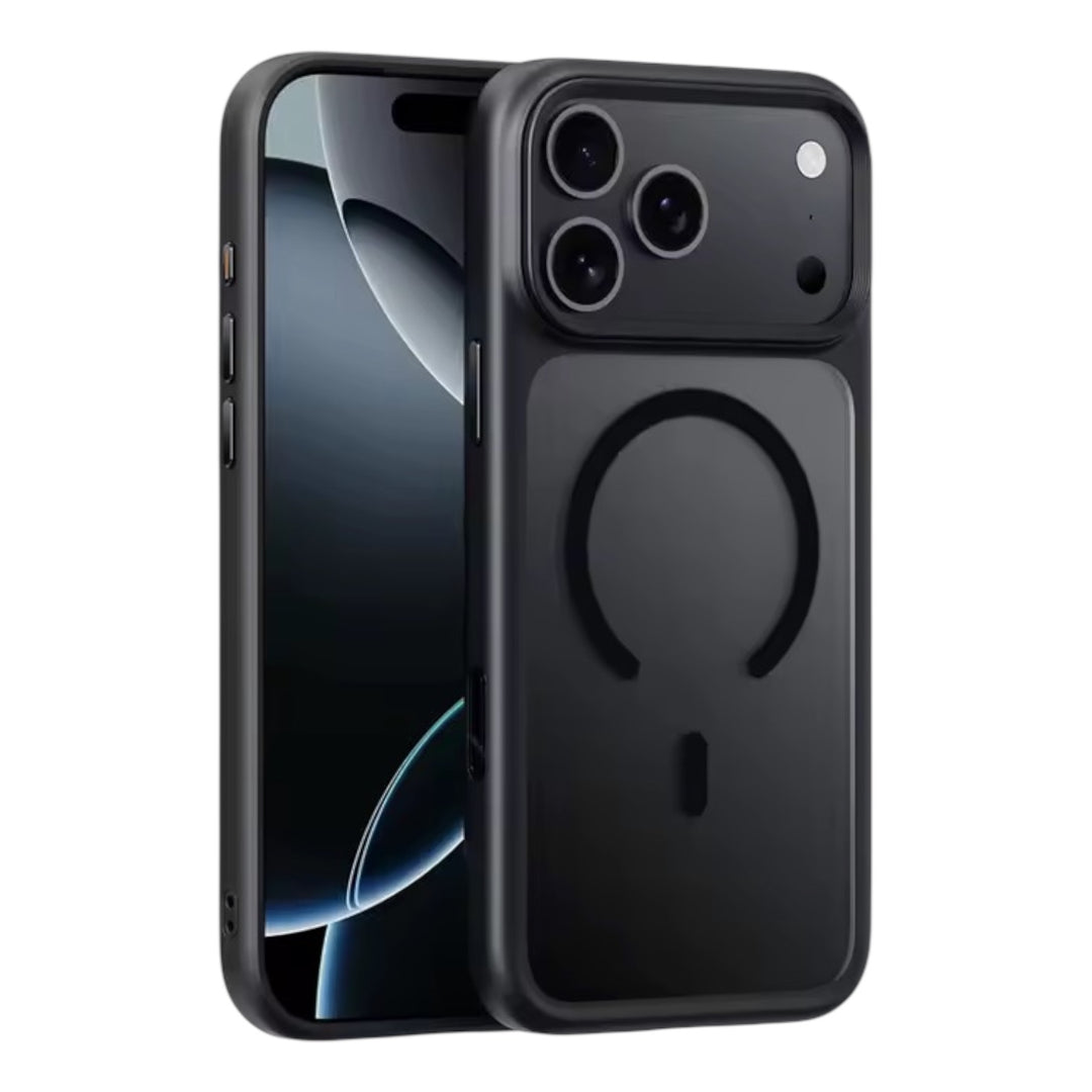 Matte/Transparente MagSafe/Magnet Silikon Hülle/Case mit farbigen Akzenten für iPhone 17 Pro, 17 Pro Max | ZITOCASES®