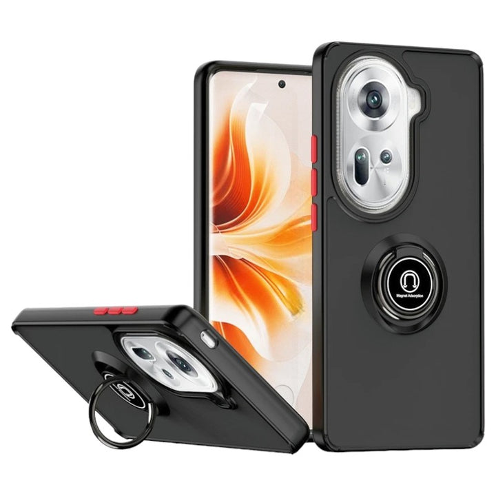 Matte/Magnetische Transparente Silikon Hülle/Case für Oppo Reno 9, 8, 7, 6, 4-Serie | ZITOCASES®