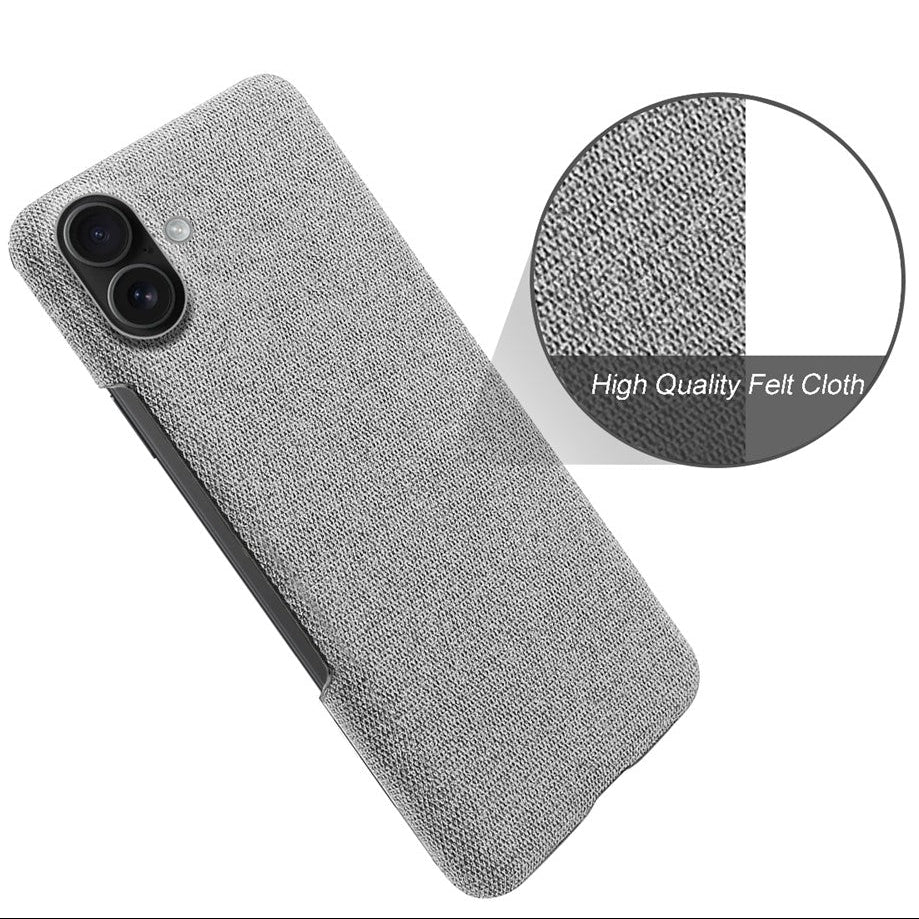 Stoff überzogene Soft Hülle/Case für iPhone 17 | ZITOCASES®