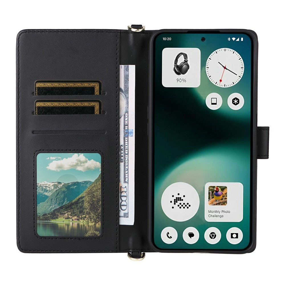 Karierte Kunstleder Brieftaschen Hülle/Case für Nothing Phone (3a) Lite | ZITOCASES®