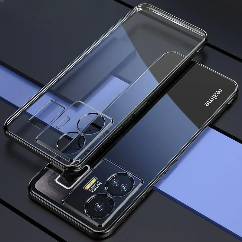 Transparent/Chrom Soft Hülle/Case verschiedene Farben für Realme GT 6, 6T, NEO 5, 3T, 3, 2, Master Edition, Narzo 50, 30, X50, X2 Pro, X2, C55, C51, C35, C33 C31, C30, C25Y, C21Y, C11, 12 Pro Plus, 12 Plus, 12 Pro, 12, 9 Pro Plus, 9 Pro, 9i, 8 Pro, 8i, 8 | ZITOCASES®