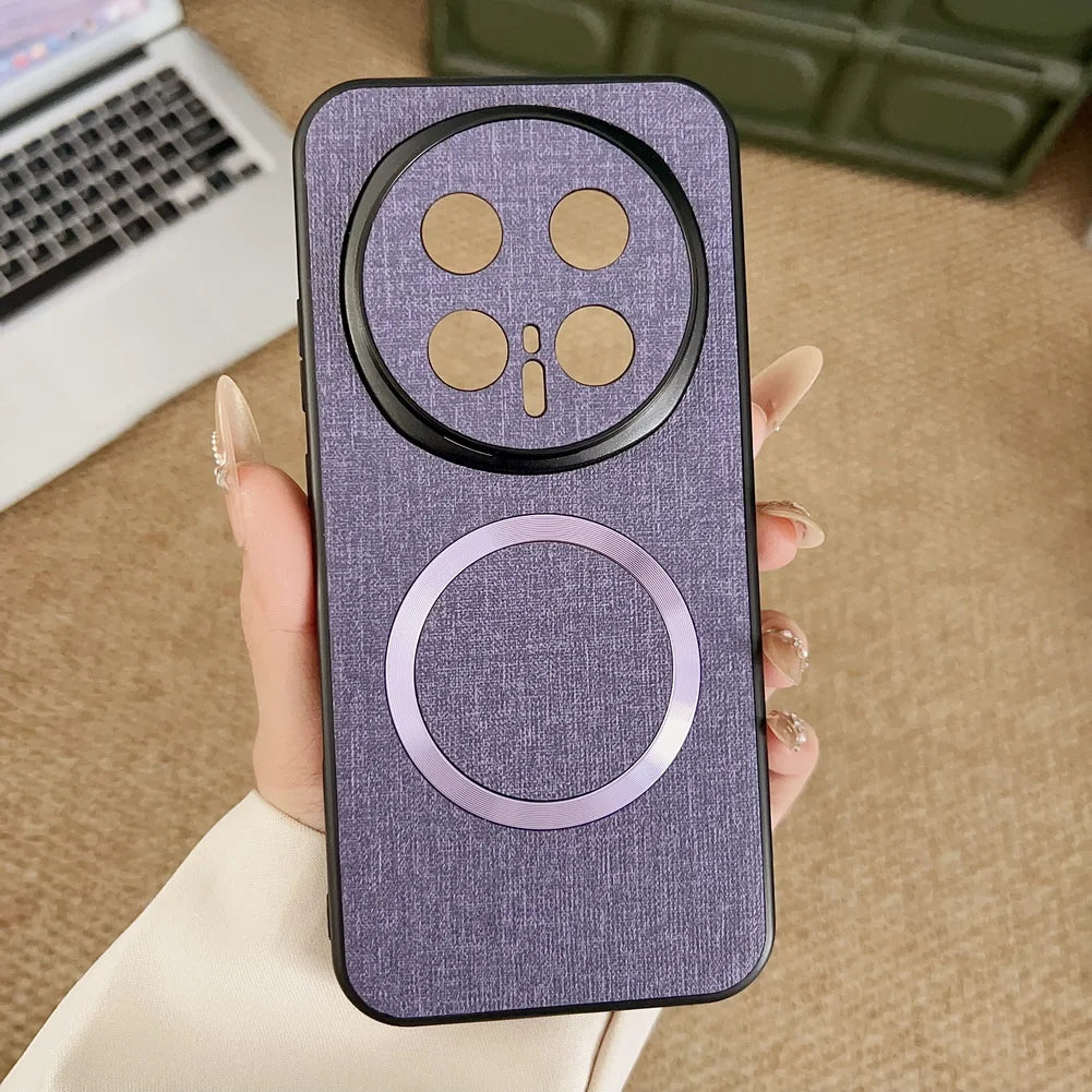 Stoff überzogene MagSafe/Magnet Hülle/Case für Honor Magic 8, 8 Pro, 8 Lite | ZITOCASES®