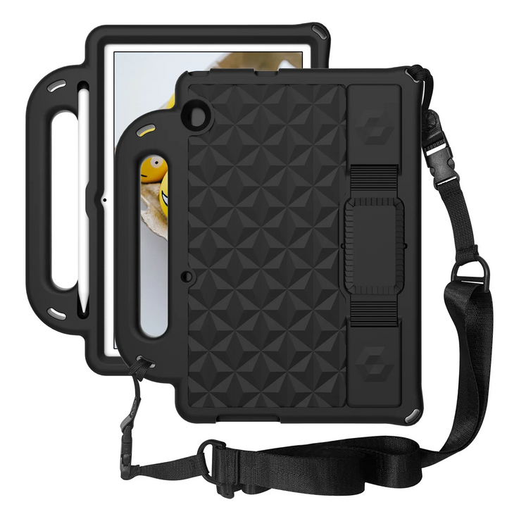 Kinder/Airbag Silikon Hülle/Case inkl. Gurt und Griff für iPad, Mini, Pro, Air | ZITOCASES®