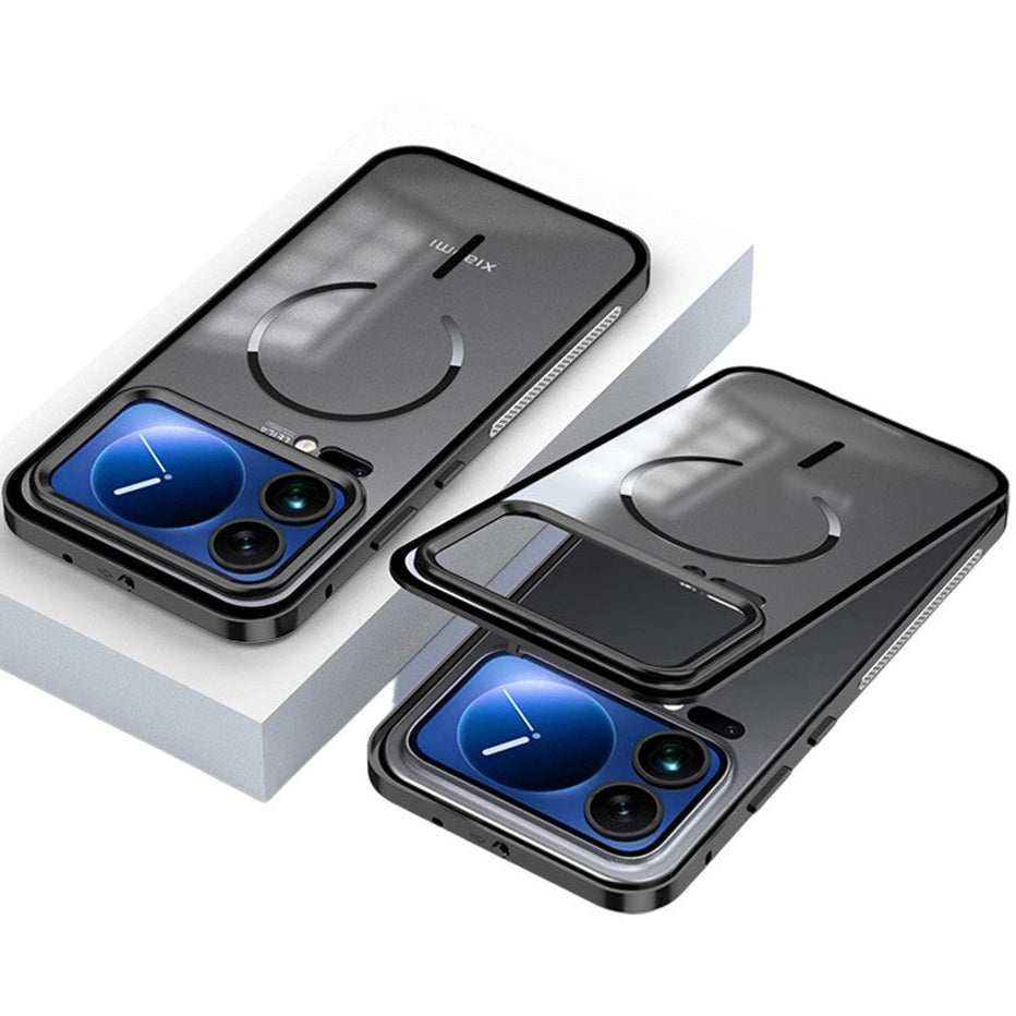 Rahmen/Bumper Aluminium MagSafe/Magnet Hülle/Case inkl. Glas Rückseite für Xiaomi 17, 17 Pro, 17 Pro Max | ZITOCASES®