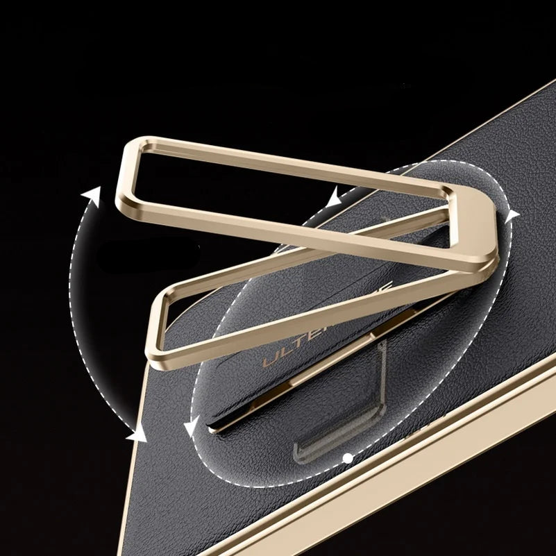 Stoßfeste Hochglanz/Chrom Hülle/Case mit integriertem Ständer für Honor Magic 8, 8 Pro, 8 Lite | ZITOCASES®