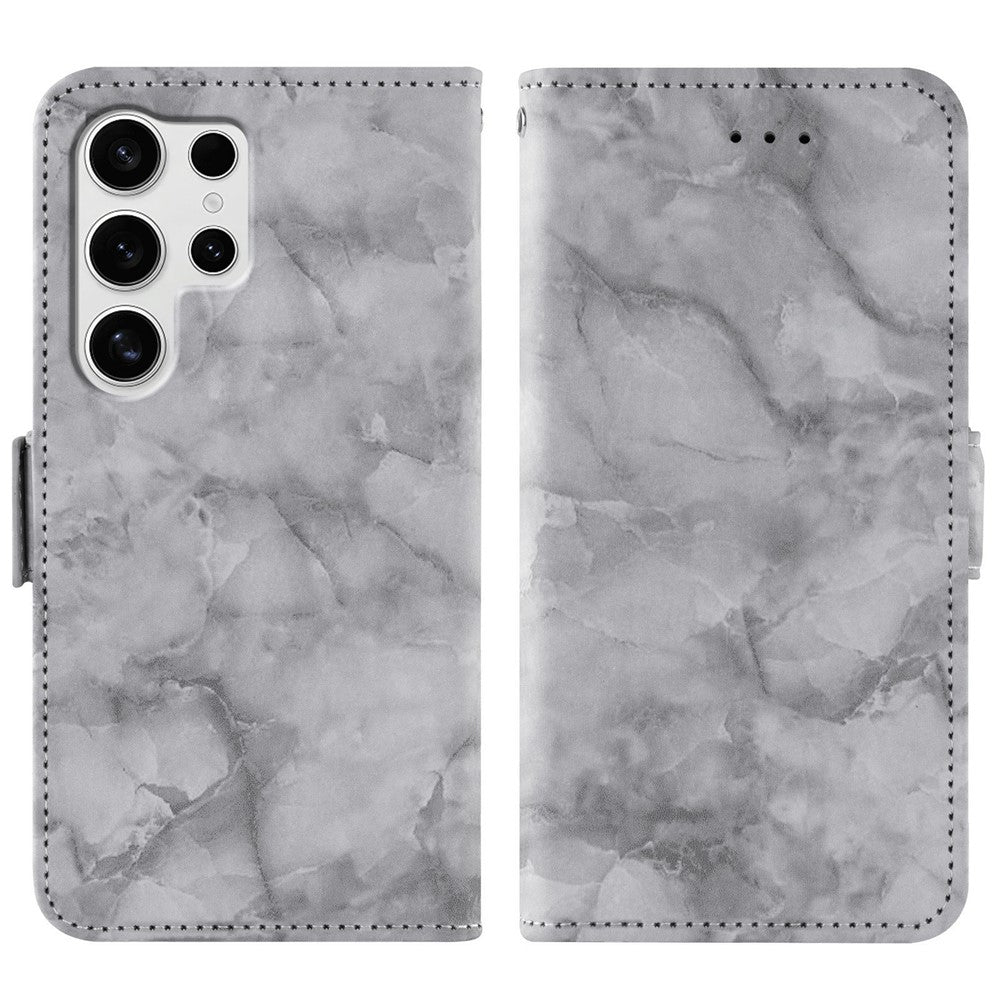 Marmor Optik Kunstleder Klapp Hülle/Flip Case für Samsung Galaxy S26, S26 Plus, S26 Ultra | ZITOCASES®