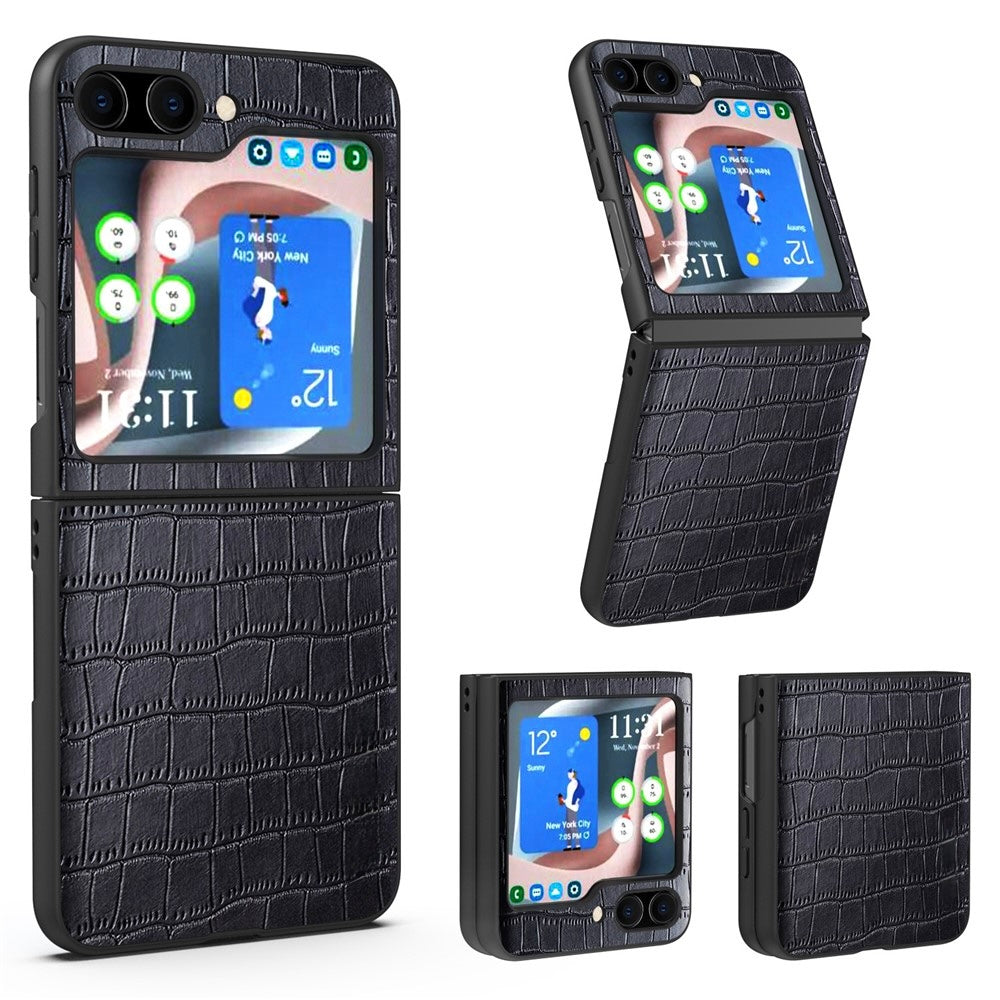 SALE | Samsung Galaxy Z Flip 5 (5G) | Krokodil-Leder Optik Hülle/Case | ZITOCASES®