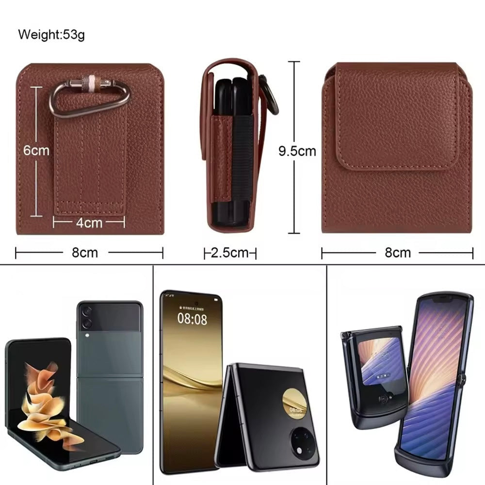 Kunstleder Gürteltasche/Hülle (für Foldable/Faltbare/Klappbare Smartphones) | ZITOCASES®