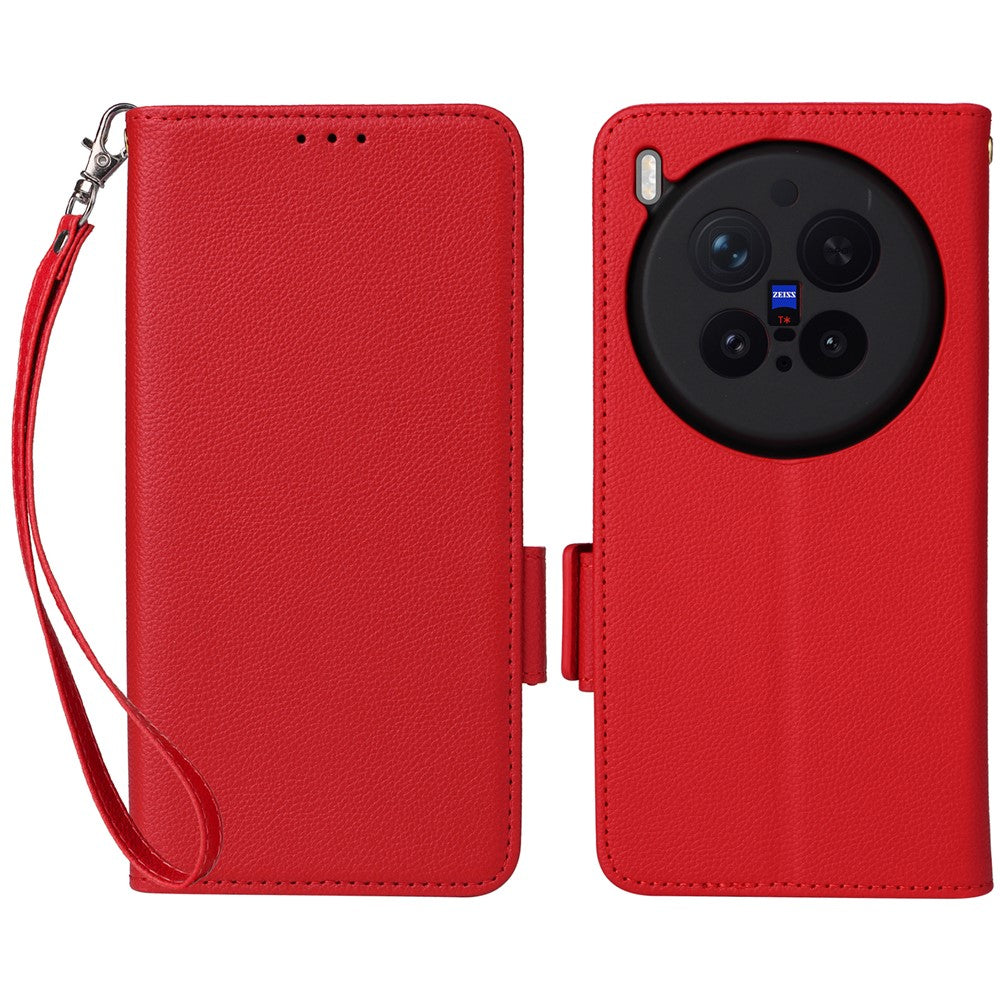 Kunstleder Klapp Hülle/Flip Case für Vivo X300, X300 Pro