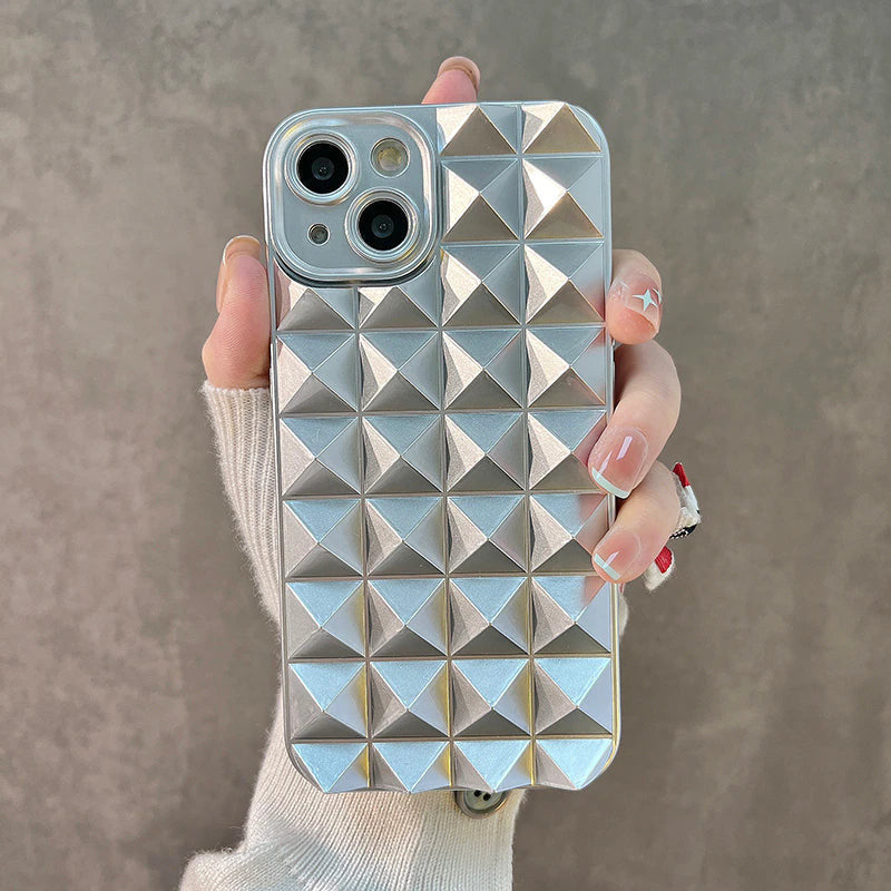 3D Nieten Silikon Hülle/Case für iPhone 16 -Serie | ZITOCASES®