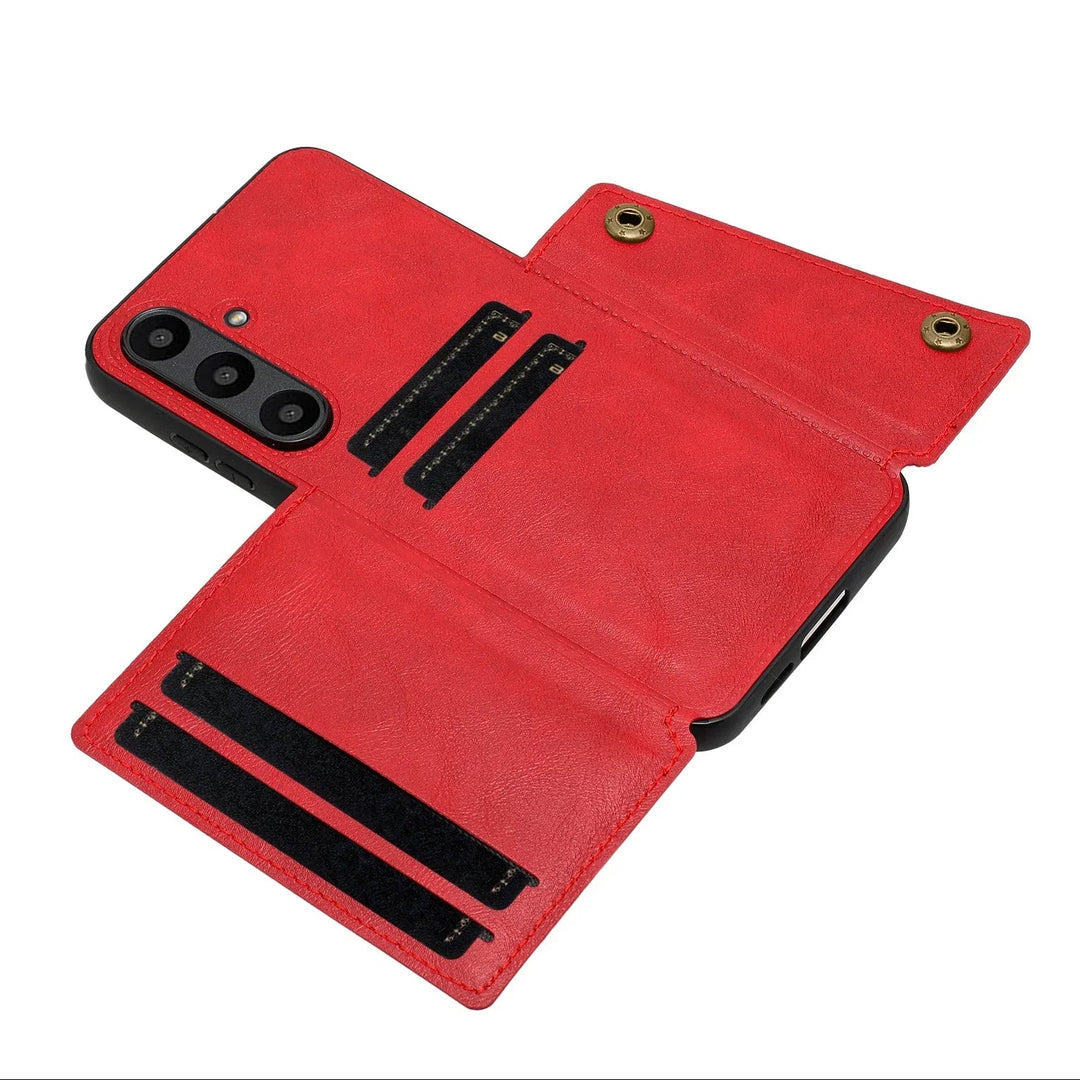 Kunstleder Kartenfach/Magnet Hülle/Case für Samsung Galaxy S26, S26 Plus, S26 Ultra | ZITOCASES®