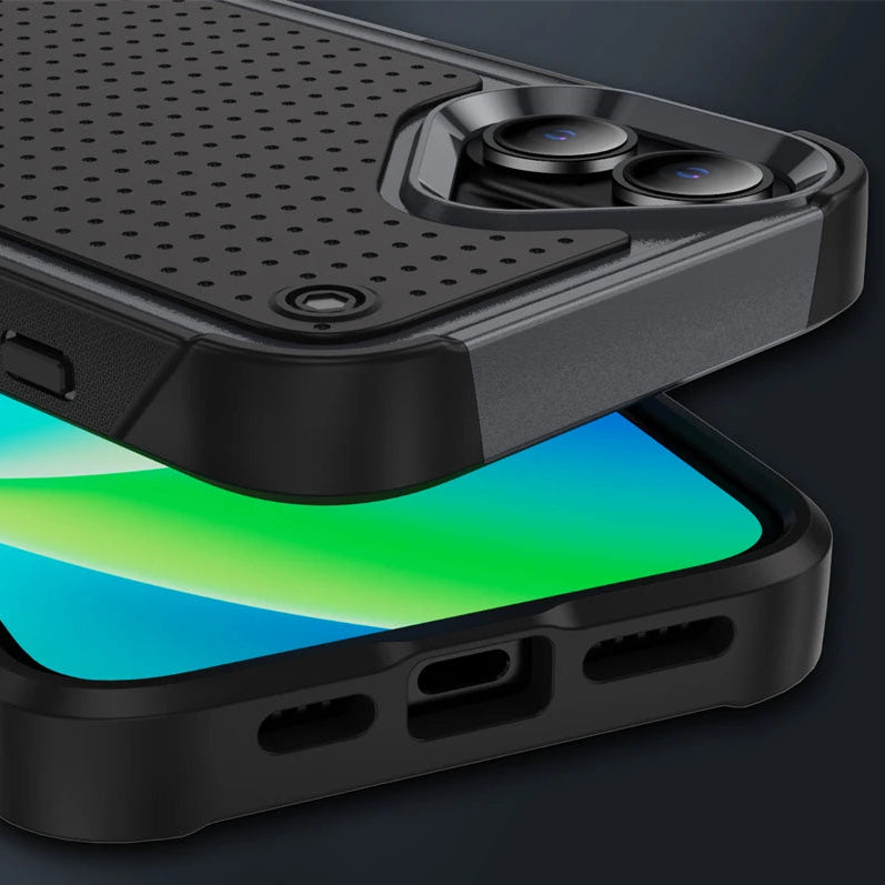 Zweifarbige Stoßfeste Silikon Hülle/Case für iPhone 17 | ZITOCASES®