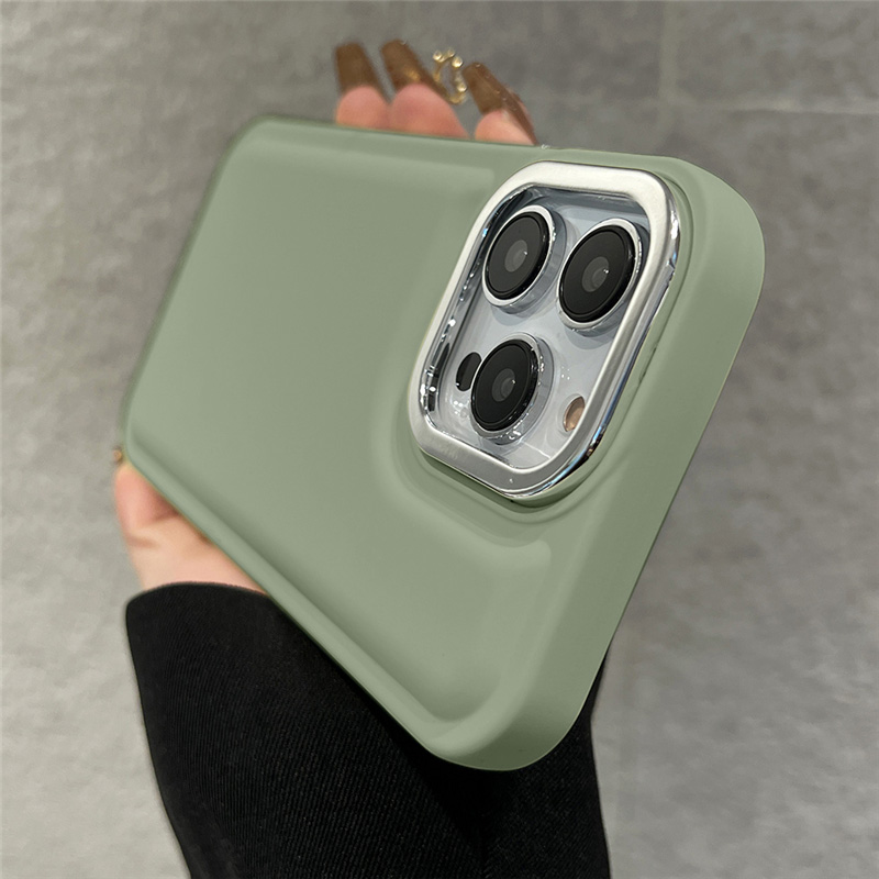 Bunte 3D Chrom Akzente Soft Hülle/Case für iPhone 16 -Serie | ZITOCASES®