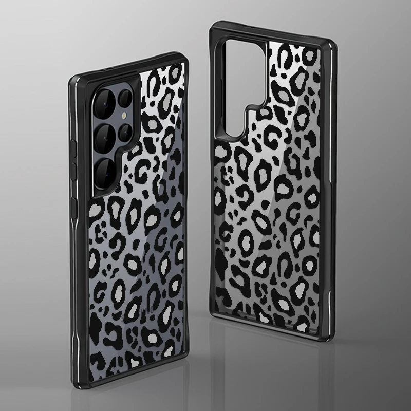 Transparente Leopard Silikon Hülle/Case für Samsung Galaxy S25, S25 Plus, S25 Ultra, S24, S24 Plus, S24 Ultra, S24 FE, S23 FE, S23, S23 Plus, S23 Ultra, S22, S22 Plus, S22 Ultra, S21 FE, S21, S21 Plus, S21 Ultra, S20, S20 Plus, S20 Ultra, S20 FE, S10 | ZITOCASES®