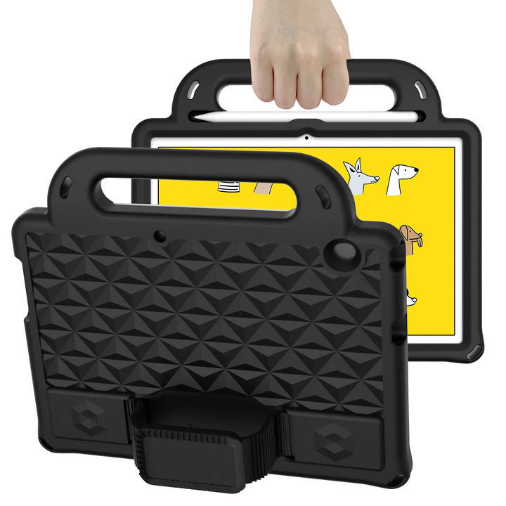 Kinder/Airbag Silikon Hülle/Case inkl. Gurt und Griff für iPad Pro, Mini-Serie | ZITOCASES®