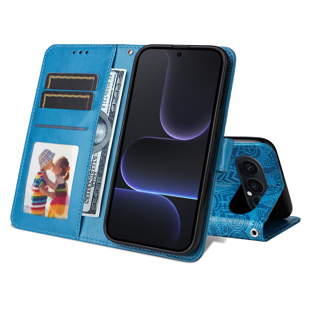 Mandala-Blumen Kunstleder Klapp Hülle/Flip Case für Honor 500, 500 Pro | ZITOCASES®