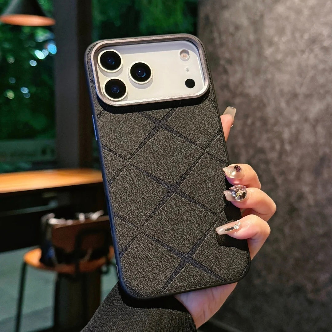 Rautenmuster Silikon Hülle/Case für iPhone 17 Pro, 17 Pro Max | ZITOCASES®