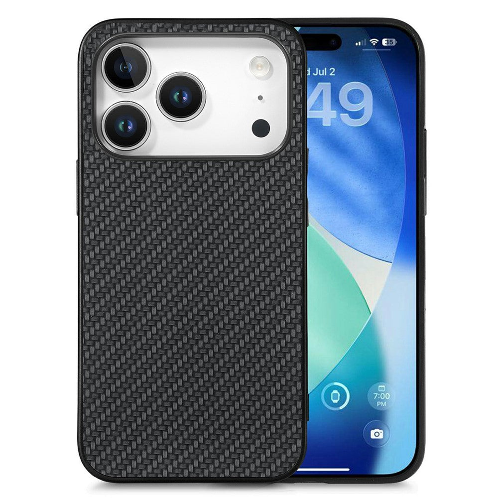 Carbon Optik Silikon Hülle/Case für iPhone 18 Pro, 18 Pro Max | ZITOCASES®
