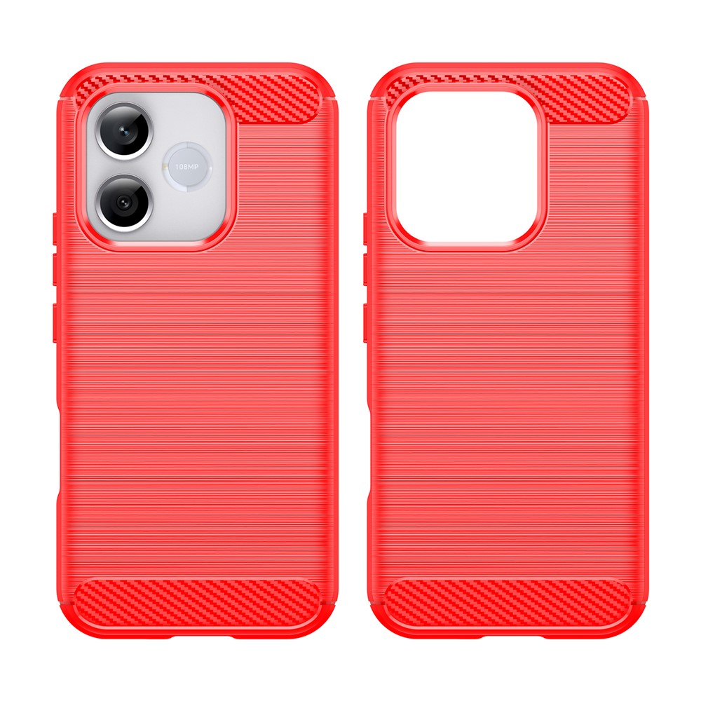 Metallstruktur/Carbon Optik Silikon Hülle/Case für Honor 600 Lite | ZITOCASES®