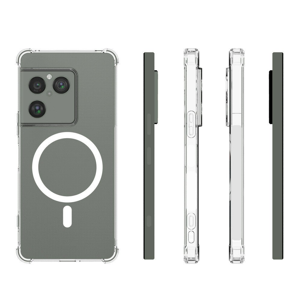 Transparente Airbag MagSafe/Magnet Silikon Hülle/Case für Sony Xperia 1 VIII | ZITOCASES®