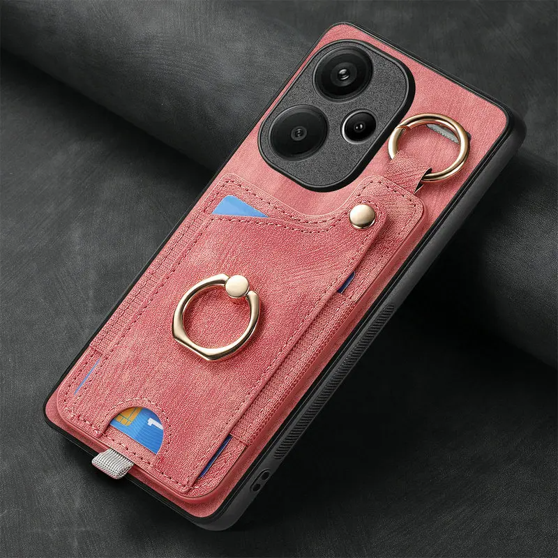 Kunstleder Kartenfach Hülle/Case inkl. Ring für Xiaomi 14, 13-Serie | ZITOCASES®