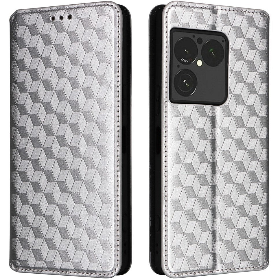 Kunstleder Geometrie-Muster Klapp Hülle/Flip Case für Sony Xperia 1 VIII | ZITOCASES®