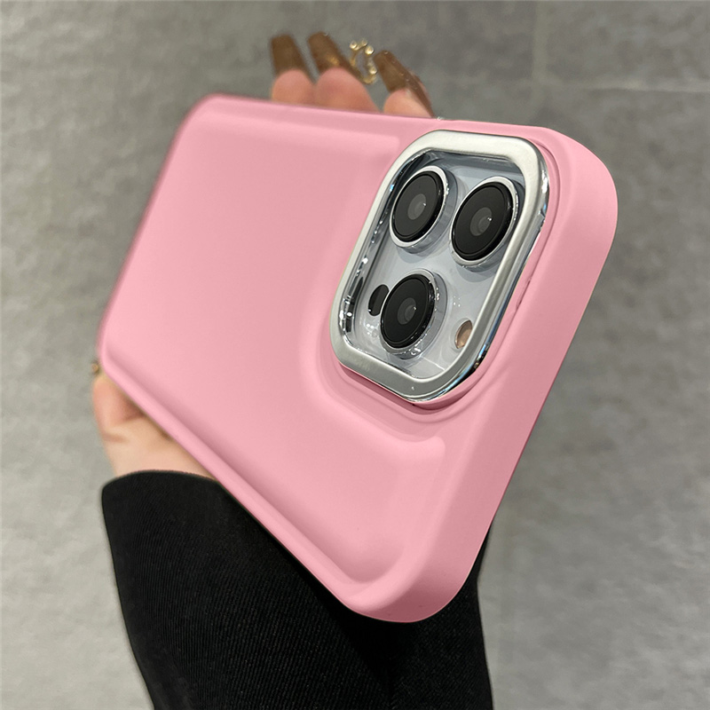 Bunte 3D Chrom Akzente Soft Hülle/Case für iPhone 16 -Serie | ZITOCASES®