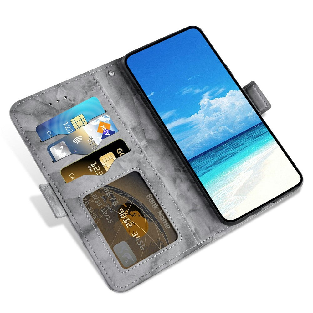 Marmor Optik Kunstleder Klapp Hülle/Flip Case für Samsung Galaxy S26, S26 Plus, S26 Ultra | ZITOCASES®