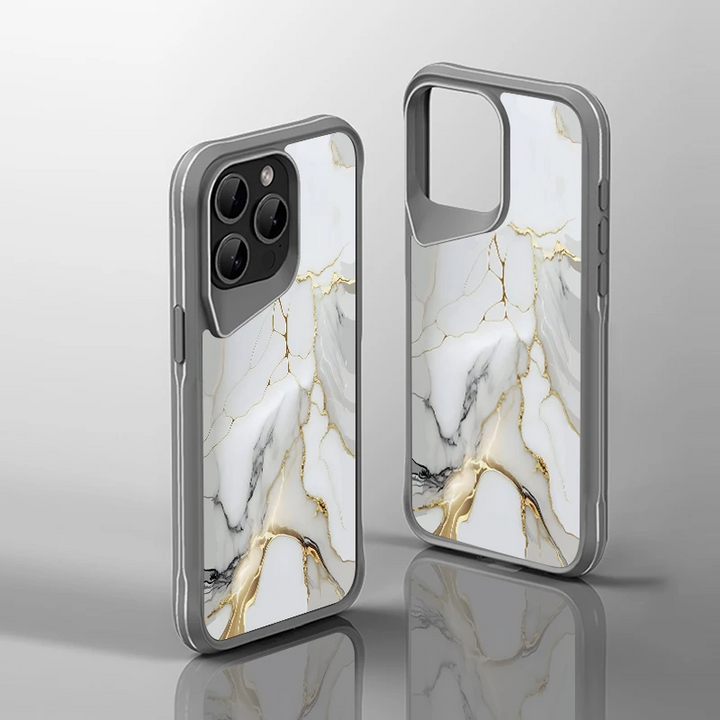 Transparente Marmor Silikon Hülle/Case für iPhone 16, 15, 14, 13-Serie | ZITOCASES®