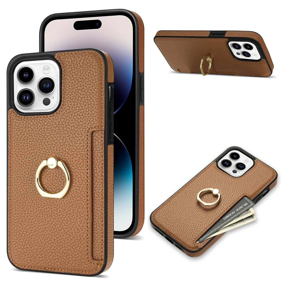 Kunstleder Kartenfach Hülle/Case inkl. Ring für iPhone 16, 16 Plus, 16 Pro, 16 Pro Max, 15, 15 Plus, 15 Pro, 15 Pro Max, 14, 14 Plus, 14 Pro, 14 Pro Max, 13, 13 Pro, 13 Pro Max, 13 Mini, 12, 12 Pro, 12 Pro Max, 12 Mini, SE, 11, 11 Pro, 11 Pro Max | ZITOCASES®